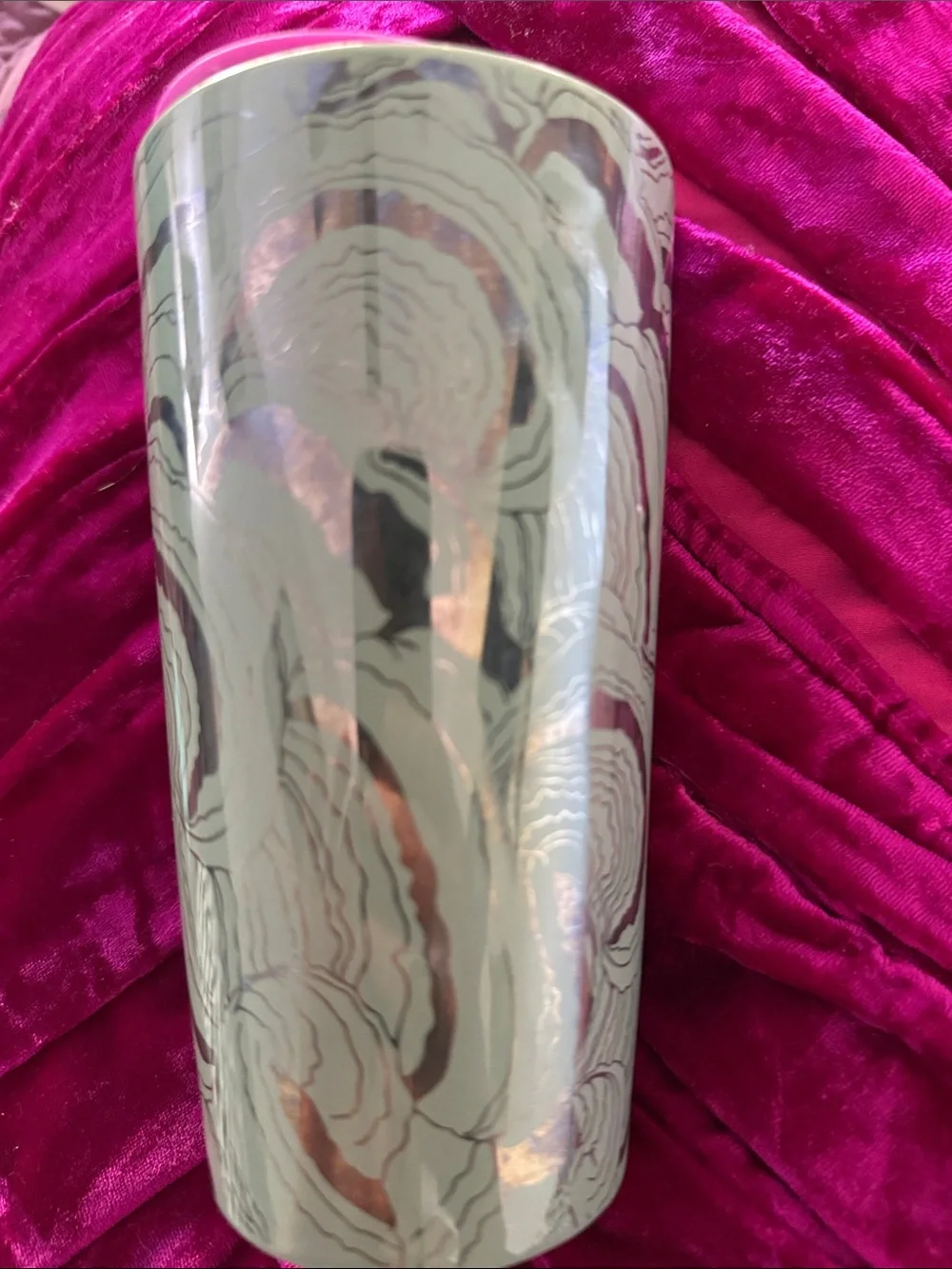 Starbucks Fall 2022 Rainforest Mushroom Green Ceramic Travel Mug
